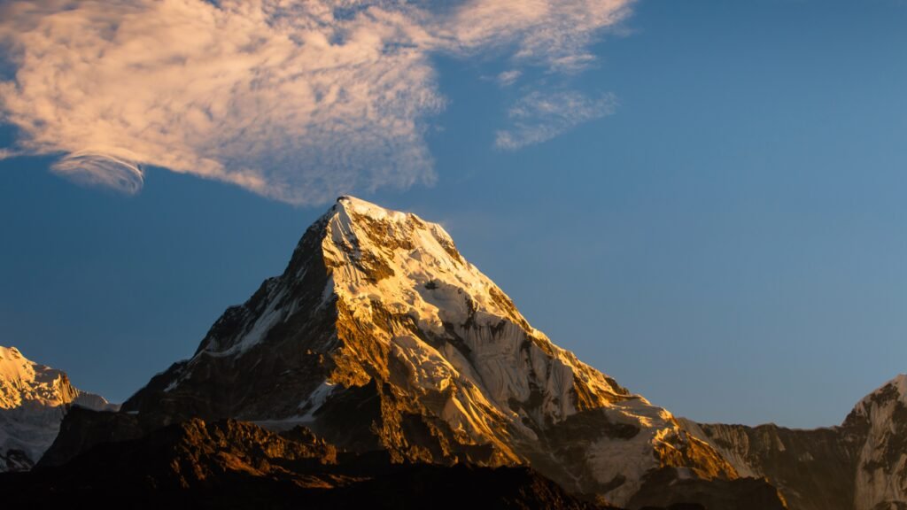 La Montagne d'Or et de Silence