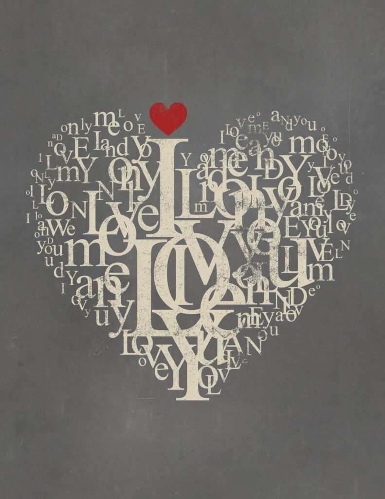 Le Cœur en toutes lettres