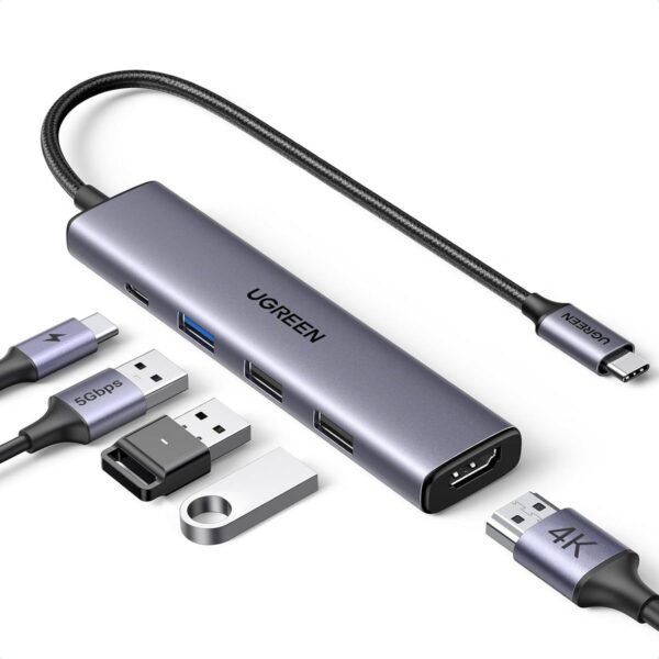Hub USB-C 5-en-1