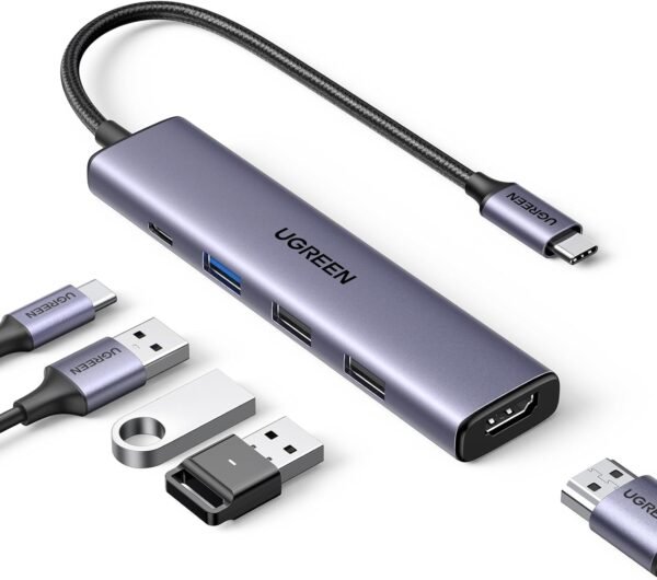 Hub USB-C 5-en-1