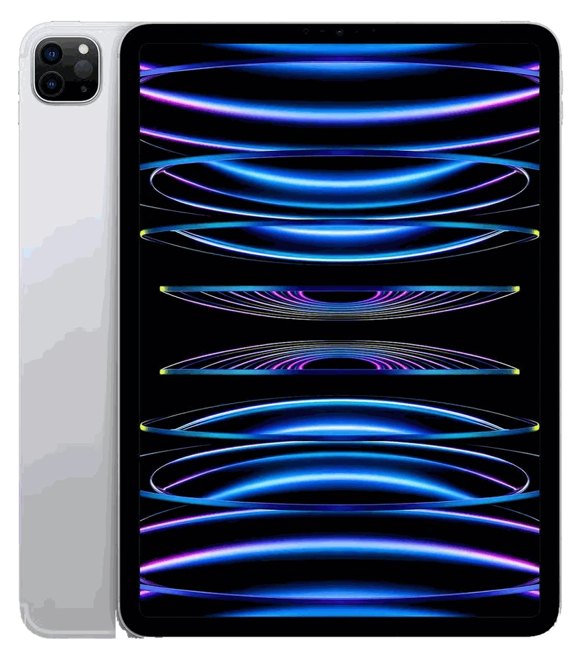 iPad Pro 12,9 pouces M2, faces avant et arrière