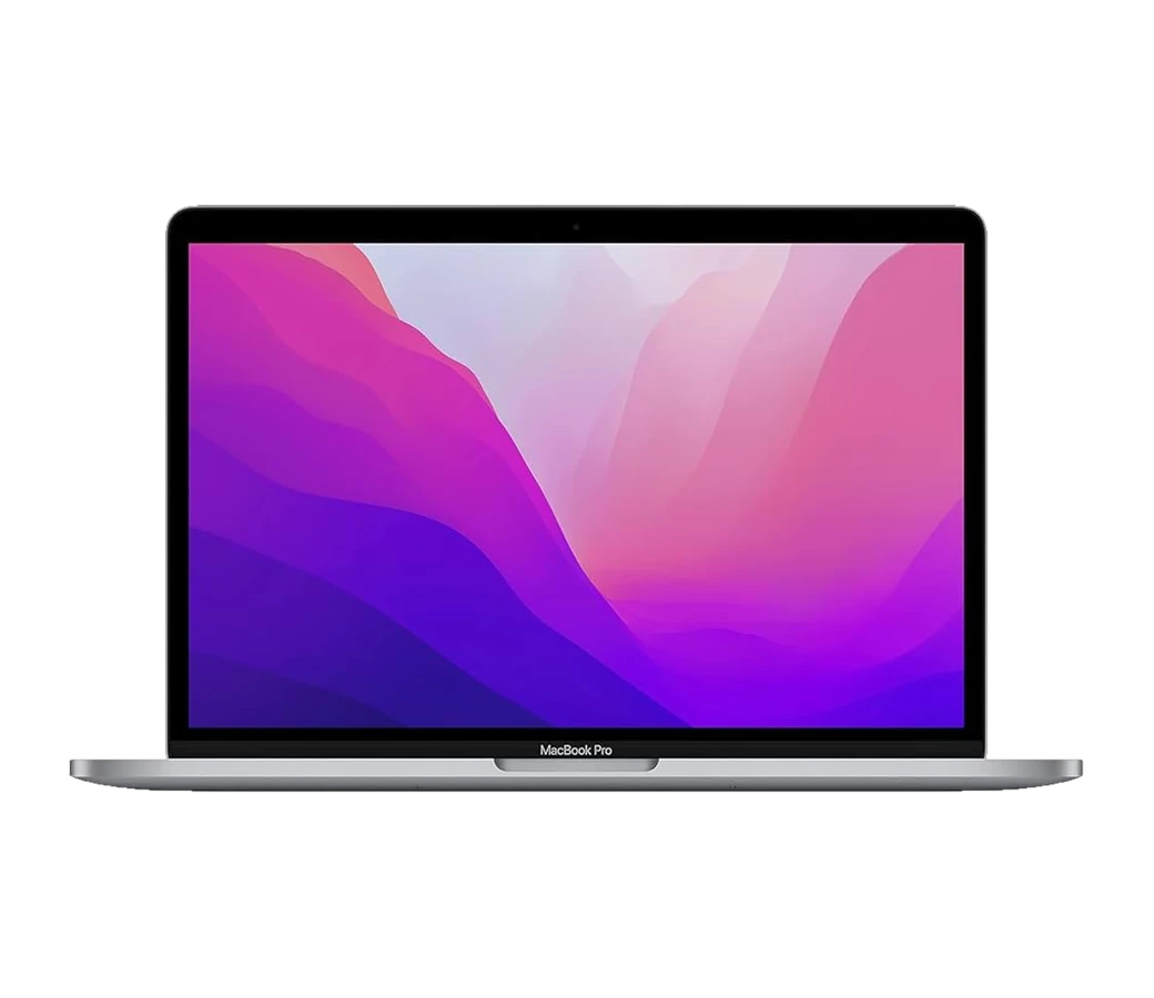 MacBook Pro 13 pouces gris sideral, ecran ouvert