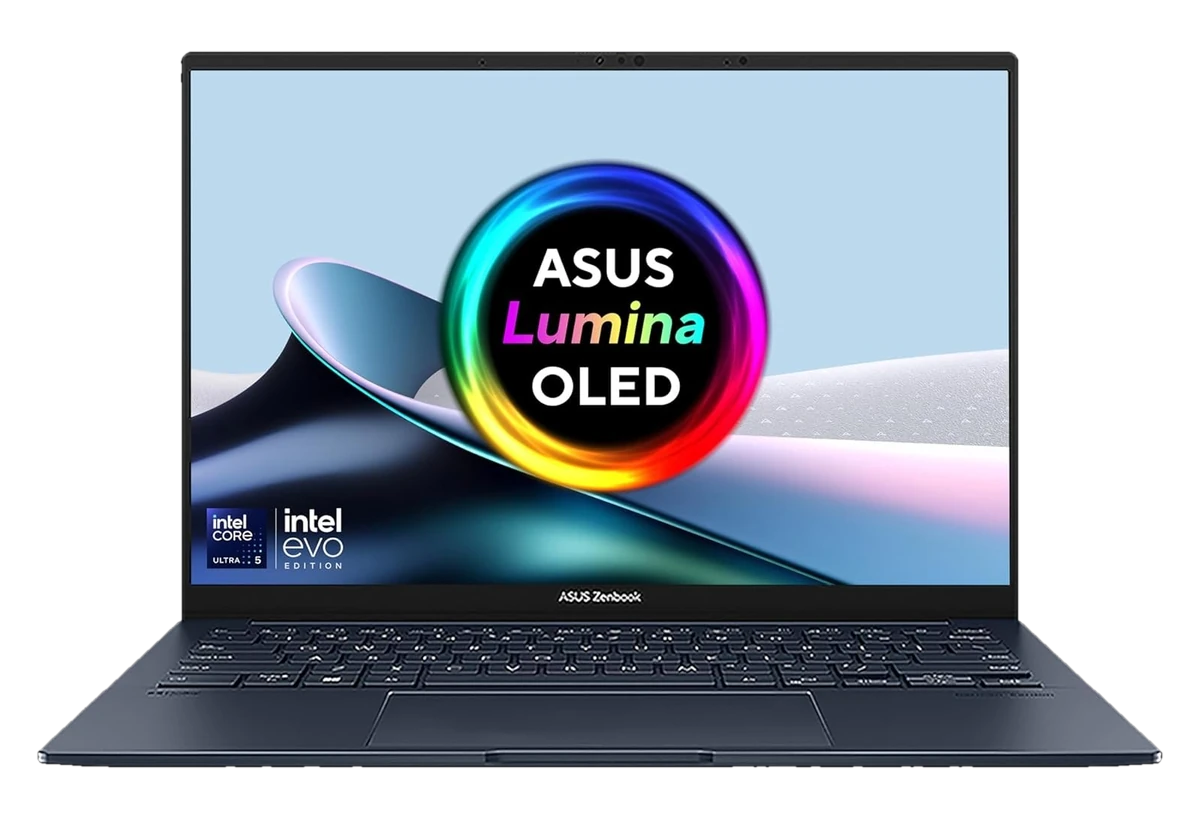Asus Zenbook 14 OLED ouvert