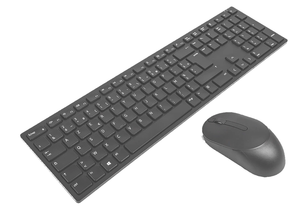 Clavier et souris sans fil Dell KM5221W