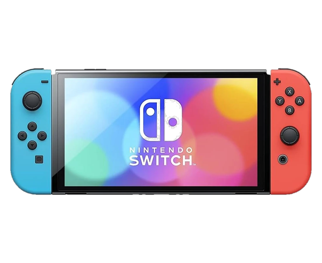 Nintendo Switch OLED avec ses Joy-Con