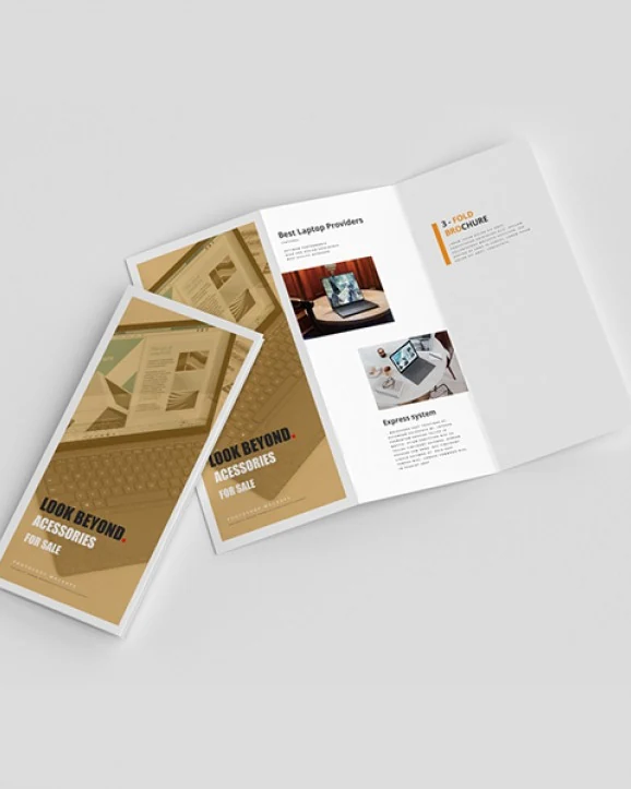 Brochure tri-volet professionnelle
